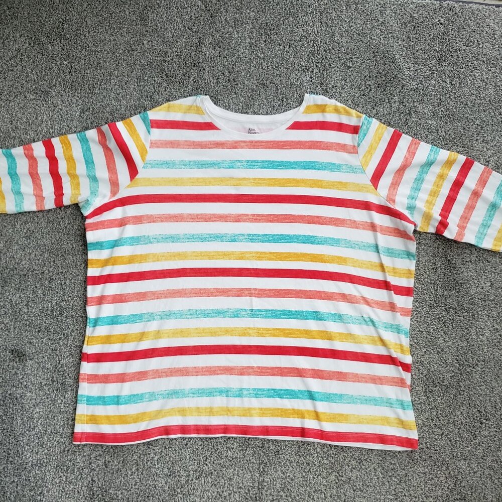 Kim Rogers Perfectly soft cotton Shirt 2X